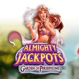 Enjoy Almighty Jackpots: Garden of Persephone by Novomatic – logo hosted on elitespins.eu