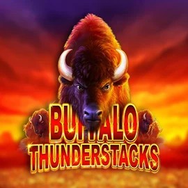 Buffalo Thunderstacks logo – Slots by Amatic Industries at EliteSpin Casino