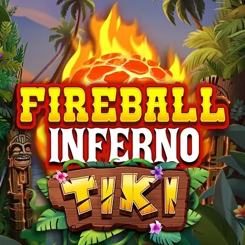 Fireball Inferno Tiki logo by NetEnt EliteSpin Casino