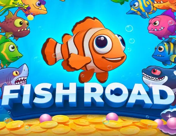 Fish Road slot icon by InOut, available at EliteSpin Casino