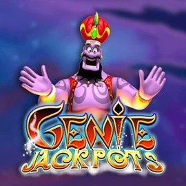 Genie Jackpots game by Blueprint Gaming – logo hosted on EliteSpin Casino
