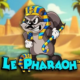Official Slots logo: Le Pharaoh by Hacksaw Gaming at EliteSpin Casino