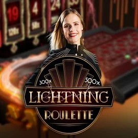 Lightning Roulette slot icon by Evolution, available at EliteSpin Casino