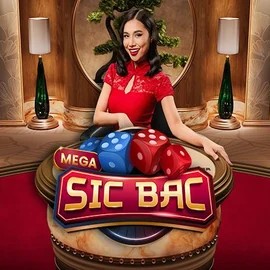 Mega Sic Bac slot logo by Pragmatic Play at EliteSpin Casino