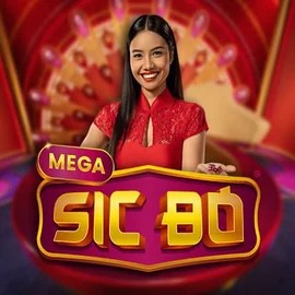 Official Live Casino logo: Mega Sic Bo by Pragmatic Play at EliteSpin Casino