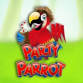 Party Parrot slot icon by Rival, available at EliteSpin Casino