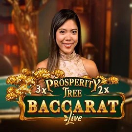 Prosperity Tree Baccarat slot visual from Evolution available on elitespins.eu