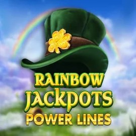 Rainbow Jackpots Power Lines logo by Red Tiger Gaming EliteSpin Casino