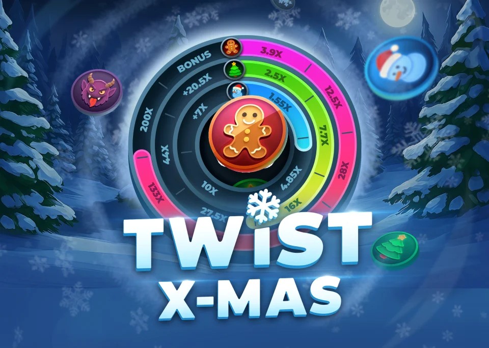 Twist X-mas by InOut, showcased at elitespins.eu – game logo