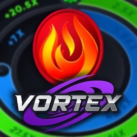 Vortex (Turbo Games) slot logo by Turbo Games at EliteSpin Casino