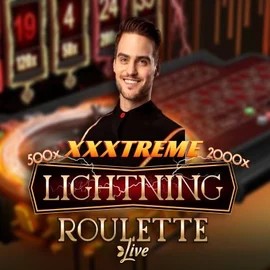 Live Casino logo of XXXtreme Lightning Roulette from Evolution at EliteSpin Casino